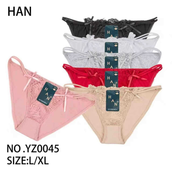 Majtki damskie Roz L-XL, Mix kolor Paczka 24 szt 1